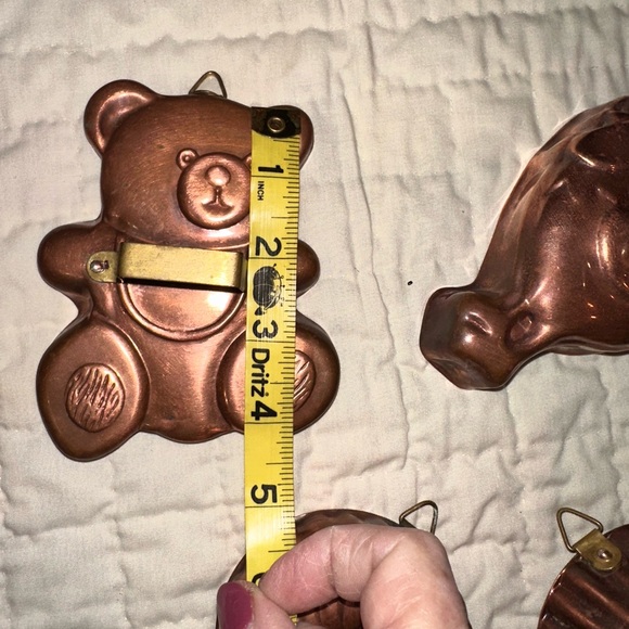 Copper wall hangings 12 pieces Vintage - Picture 12 of 12